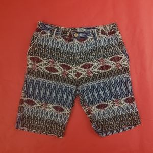 Staple Aztec skater shorts